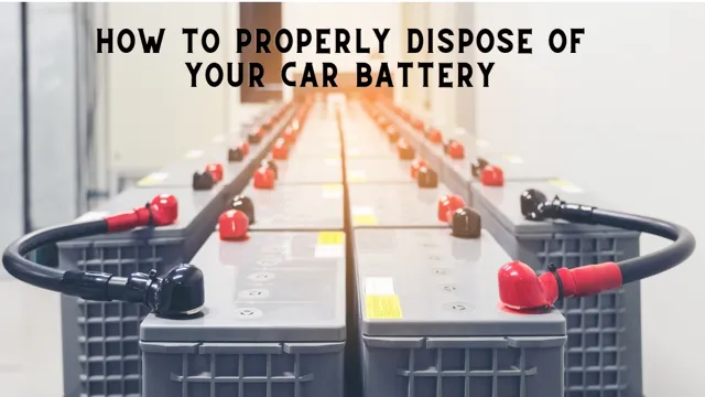 Power Up Your Knowledge: The Ultimate Guide to Safely Dispose of an Electric Car Battery