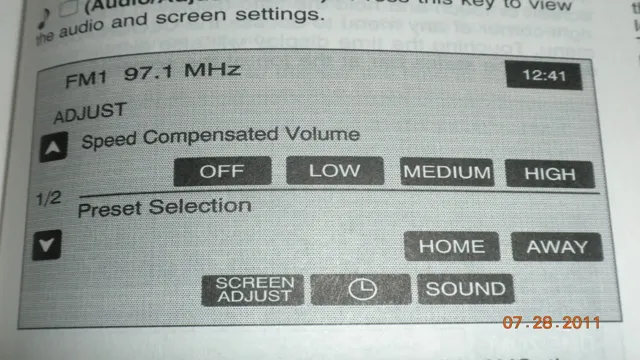 Unlocking the Secret to Perfect Sound: Understanding Speed Compensated Volume