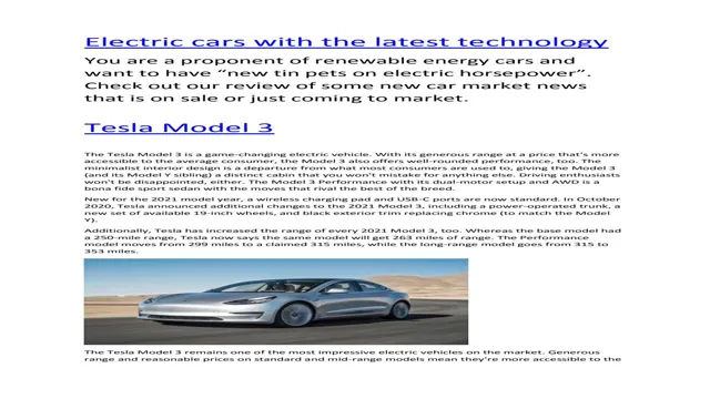 1-1-8 technology for electric cars
