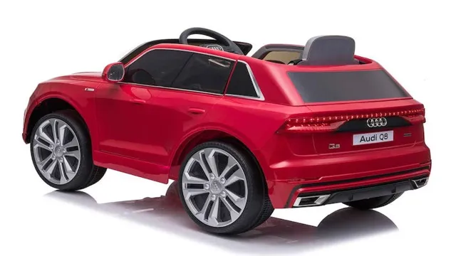 12v audi electric battery-powered ride-on car for kids red