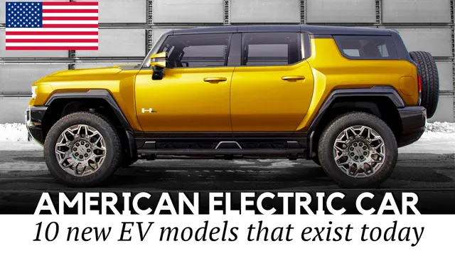 american electric cars history