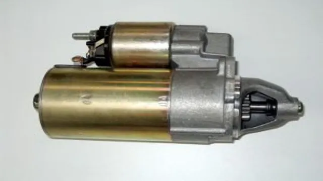 car electric starter history