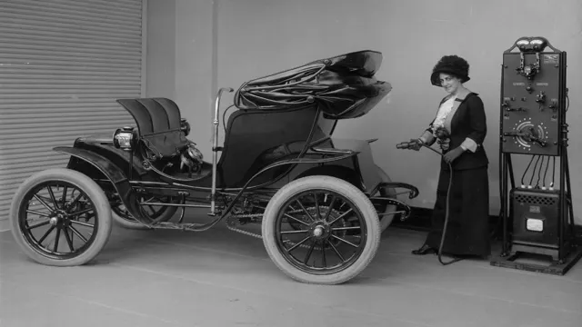 early electric cars history