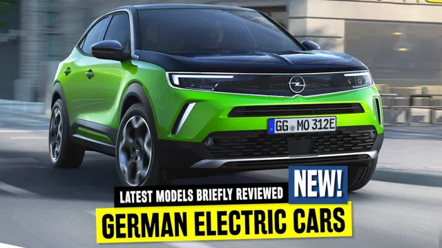 german electric car news