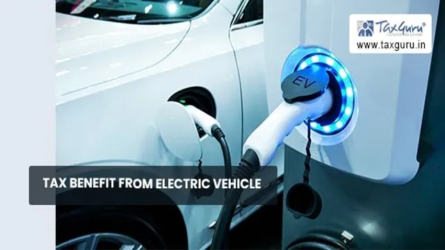 income tax benefit on electric car