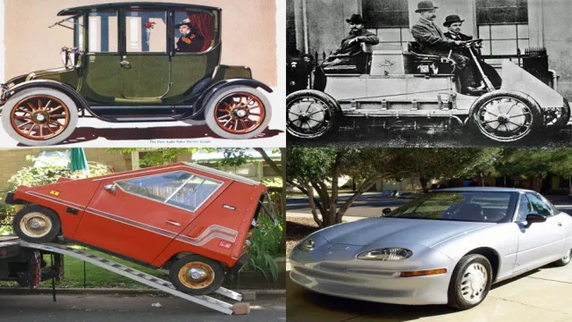 schoolarly articles on the history of the electric cars