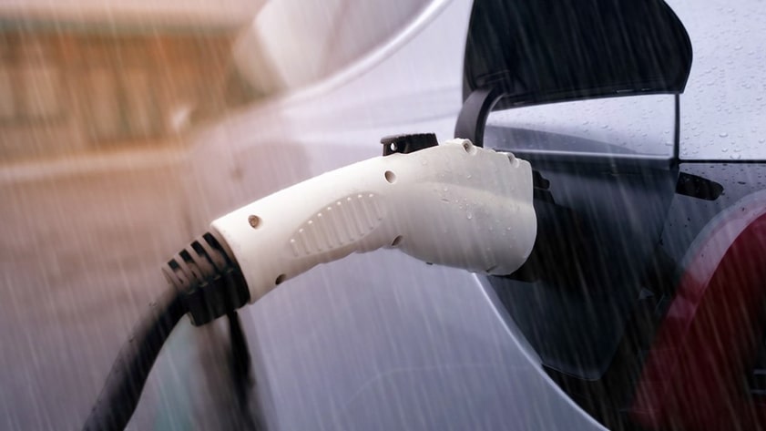 Can You Charge Electric Car in Rain