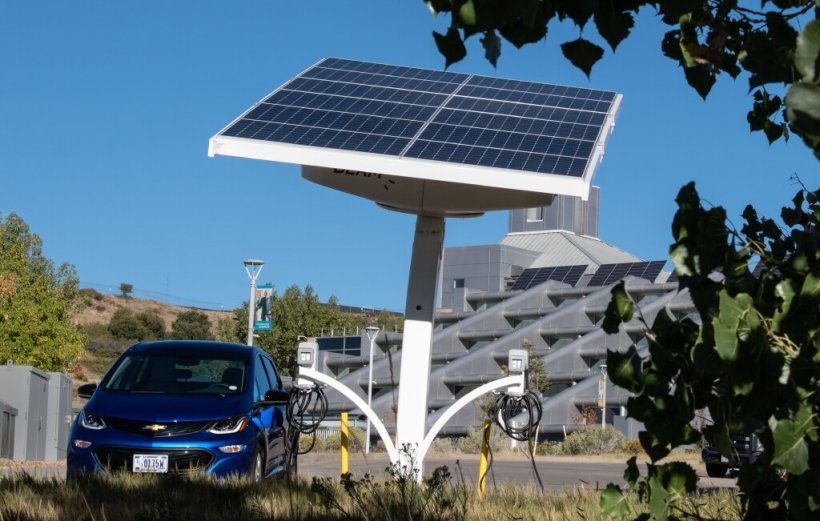 Solar Panels to Charge an Electric Car
