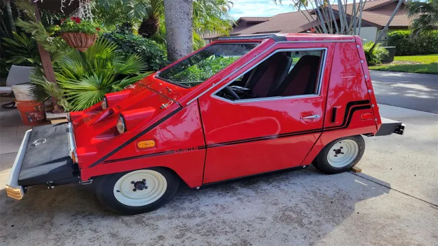 Revolutionary and Sustainable: Experience the 1981 Commuta Battery Powered Electric Car