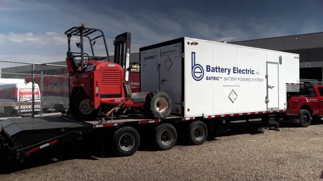auxiliary battery trailer for electric car
