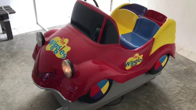 battery powered electric ride on wiggles big red car