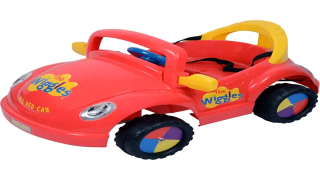 Rev Up Your Kid’s Fun with the Battery-Powered Electric Ride-On Wiggles Big Red Car