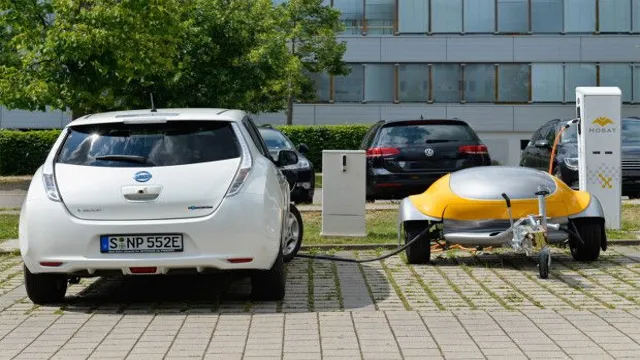 battery trailer for electric car