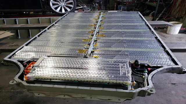 battery used in tesla electric cars