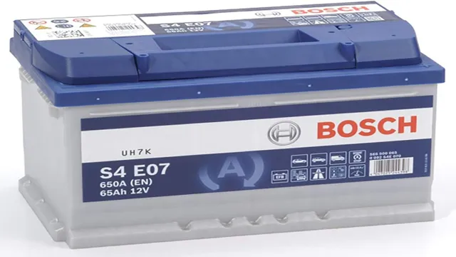 bosch electric car batteries