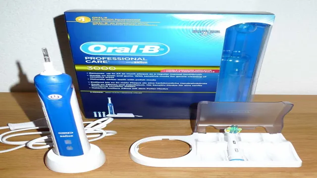 braun oral b professional care electric toothbrush battery replacement