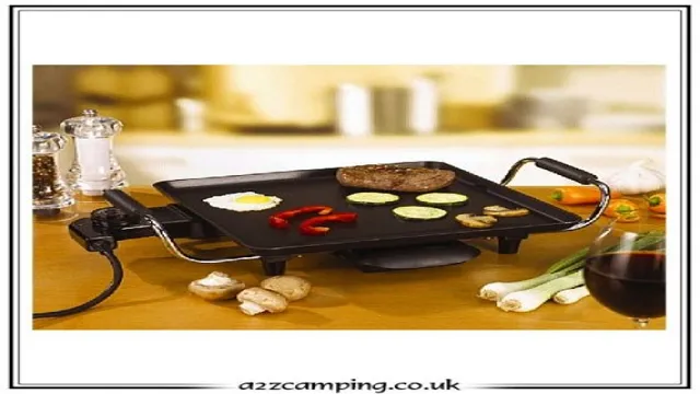 camping electric griddle car battery