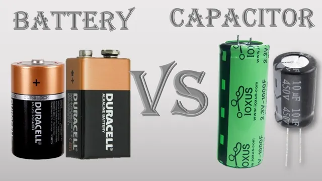 capacitor vs battery electric car