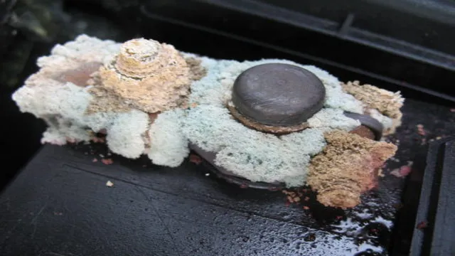 car battery corrosion causesl electrical dimming