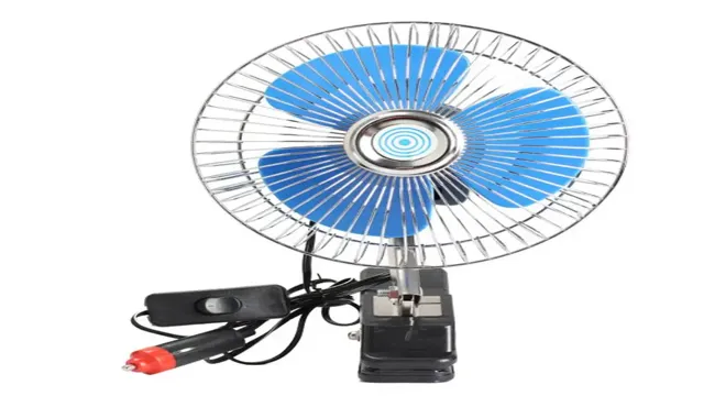 Stay Cool on the Go with a Car Battery-Powered Electric Fan: Your Summer Essential