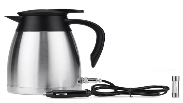 car battery operated electric kettle