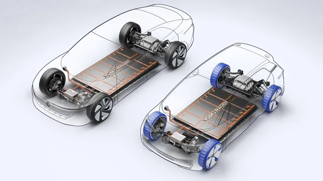 do electric cars have a battery on the wheels