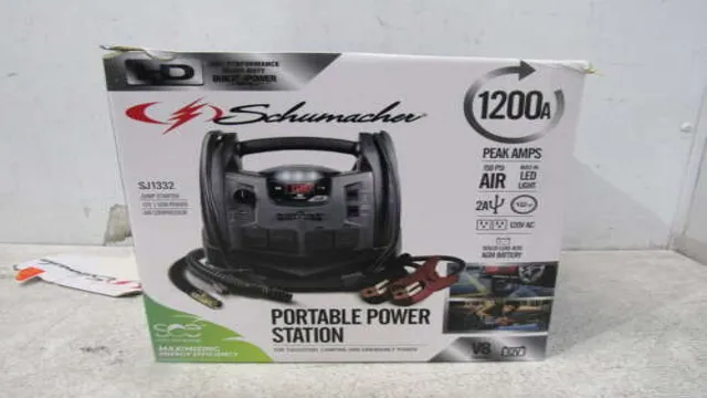 Revive Your Dead Car Battery in Seconds with the Powerful 1200-Amp Electric Jump Starter!