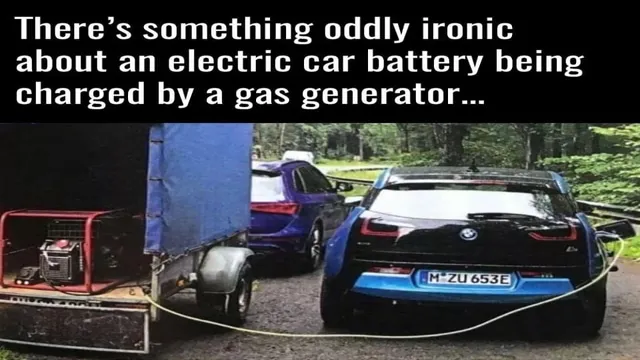 electric car battery being reused