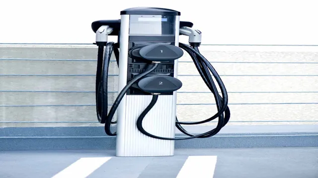 electric car battery charging station