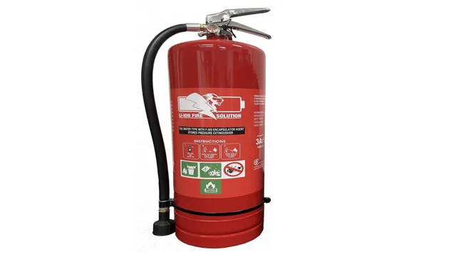 electric car battery fire extinguisher