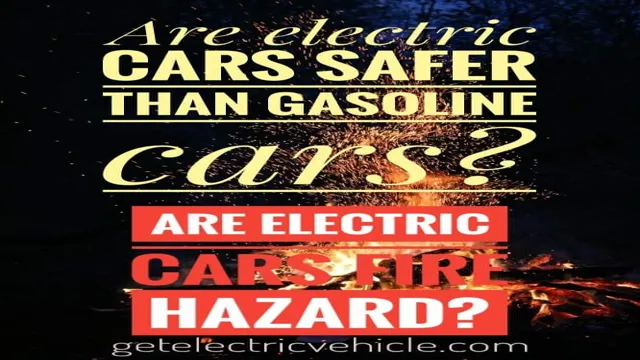 electric car battery fire hazard