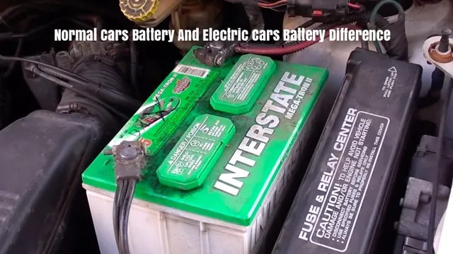 electric car battery vs normal car