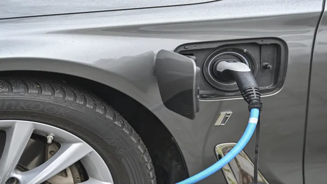 electric car empty battery