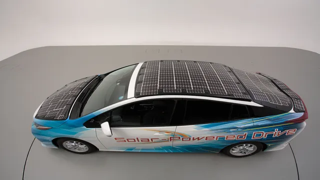 electric car solar panel battery