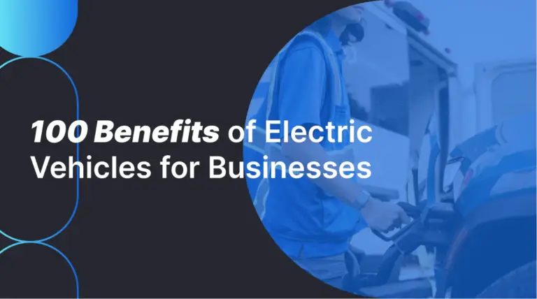 Benefits of Electric Cars for Business