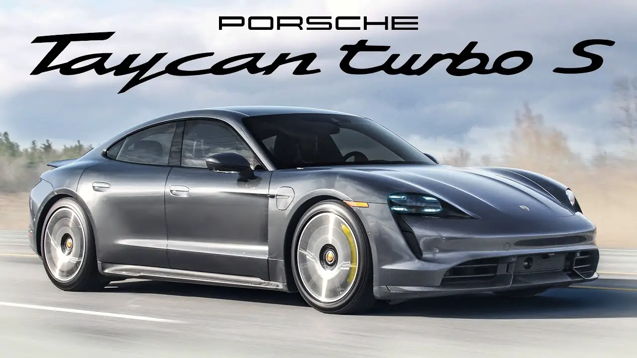 Porsche Taycan Turbo Electric Car