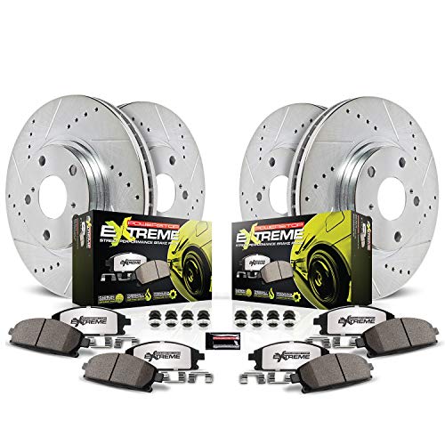 Master Your Stops: 7 Power Stop Performance Brake Pads Rotors Kits Including K179-26