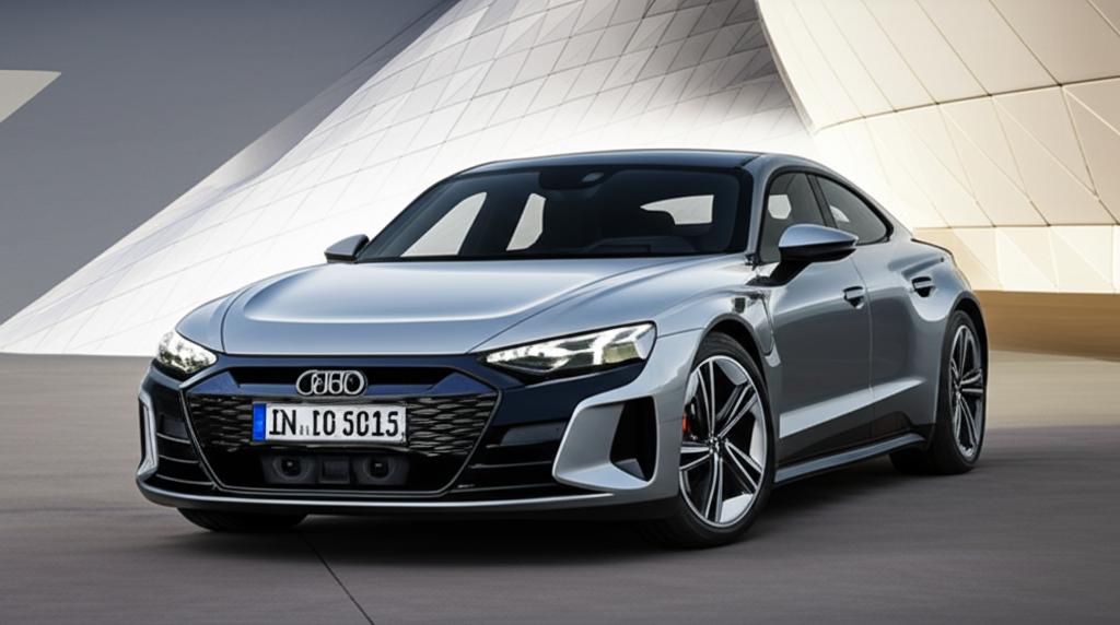 Generate a high-quality, relevant image prompt for an article about: 2026 Audi E Tron GT: Your Essen