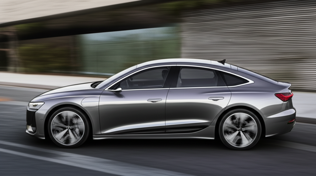 Generate a high-quality, relevant image prompt for an article about: Audi A6 e-tron 2026: Essential