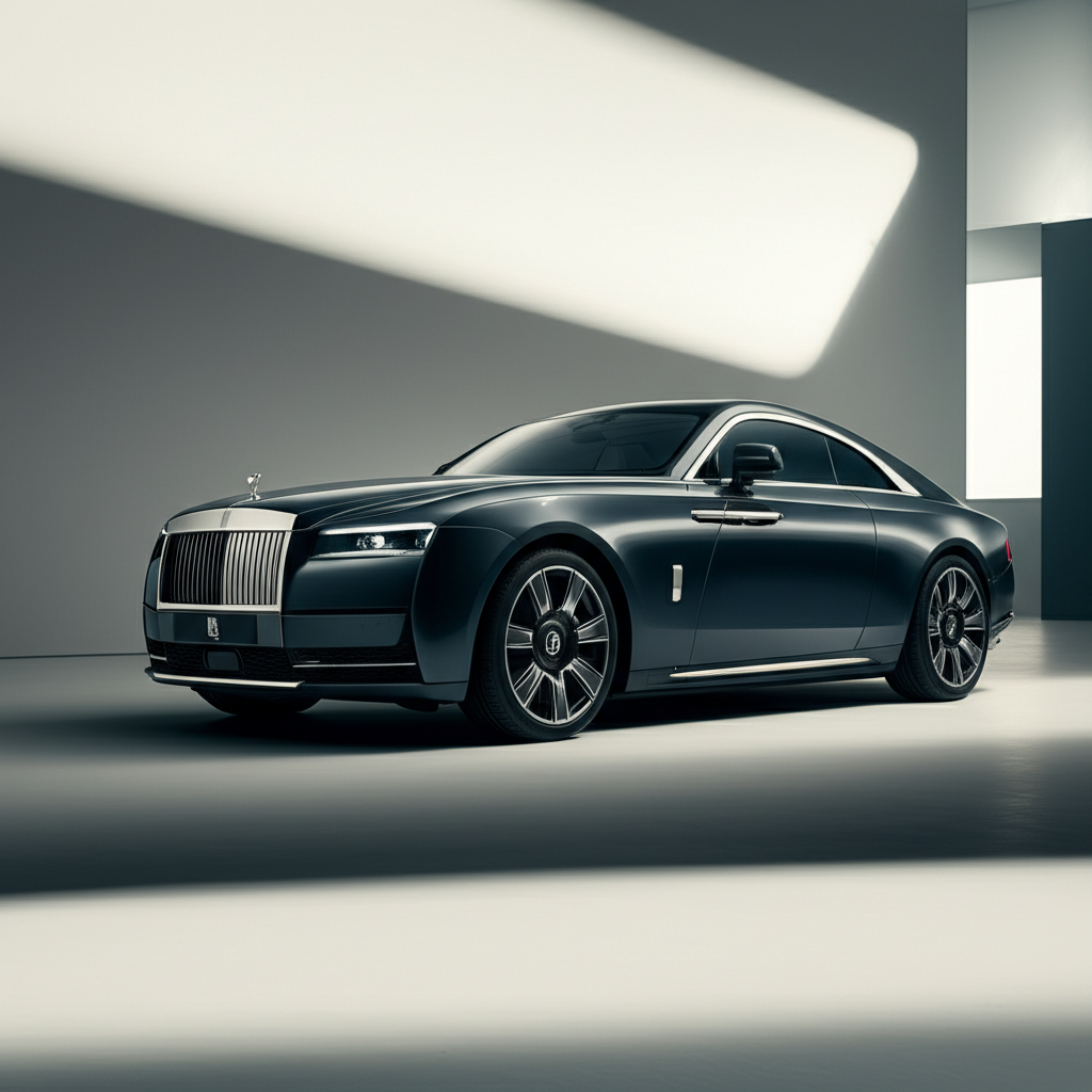 Generate a high-quality, relevant image prompt for an article about: Rolls-Royce Spectre Price: Esse