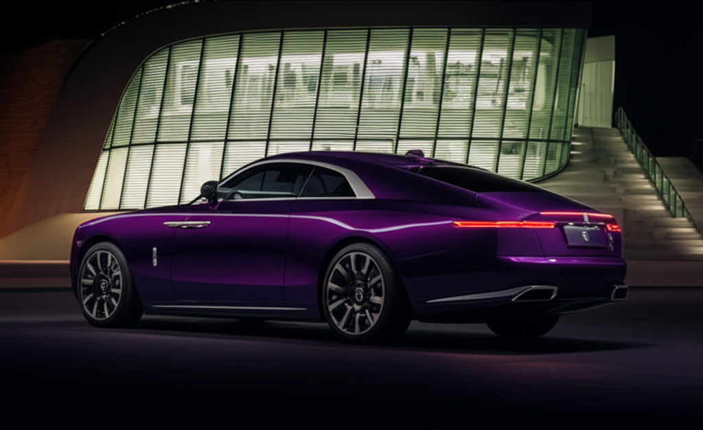 Generate a high-quality, relevant image prompt for an article about: 2025 Rolls Royce Spectre: Your