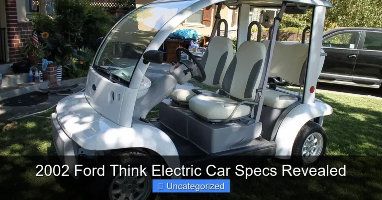 2002 Ford Think Electric Car Specs Revealed