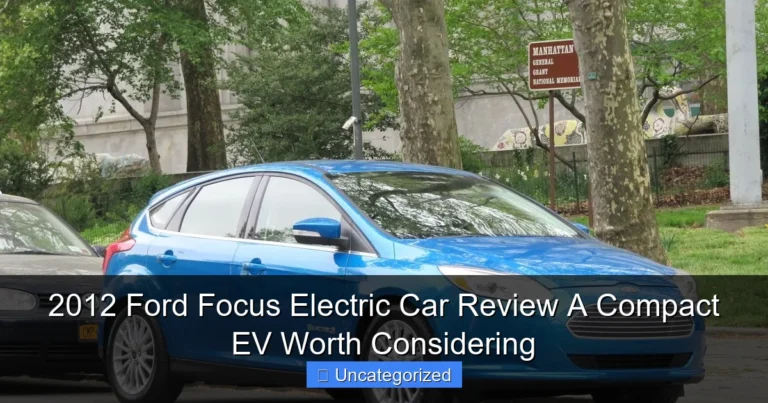 2012 Ford Focus Electric Car Review A Compact EV Worth Considering
