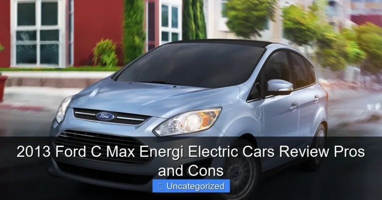 2013 Ford C Max Energi Electric Cars Review Pros and Cons