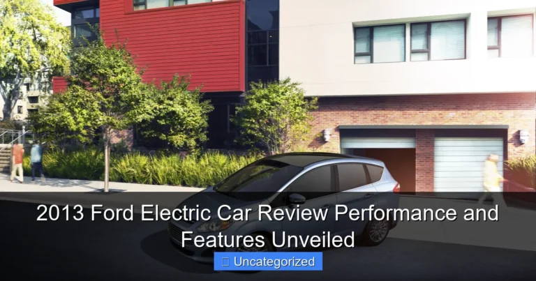 2013 Ford Electric Car Review Performance and Features Unveiled