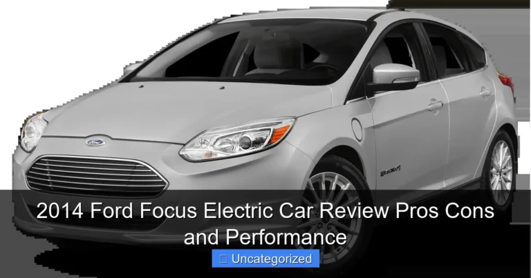 2014 Ford Focus Electric Car Review Pros Cons and Performance