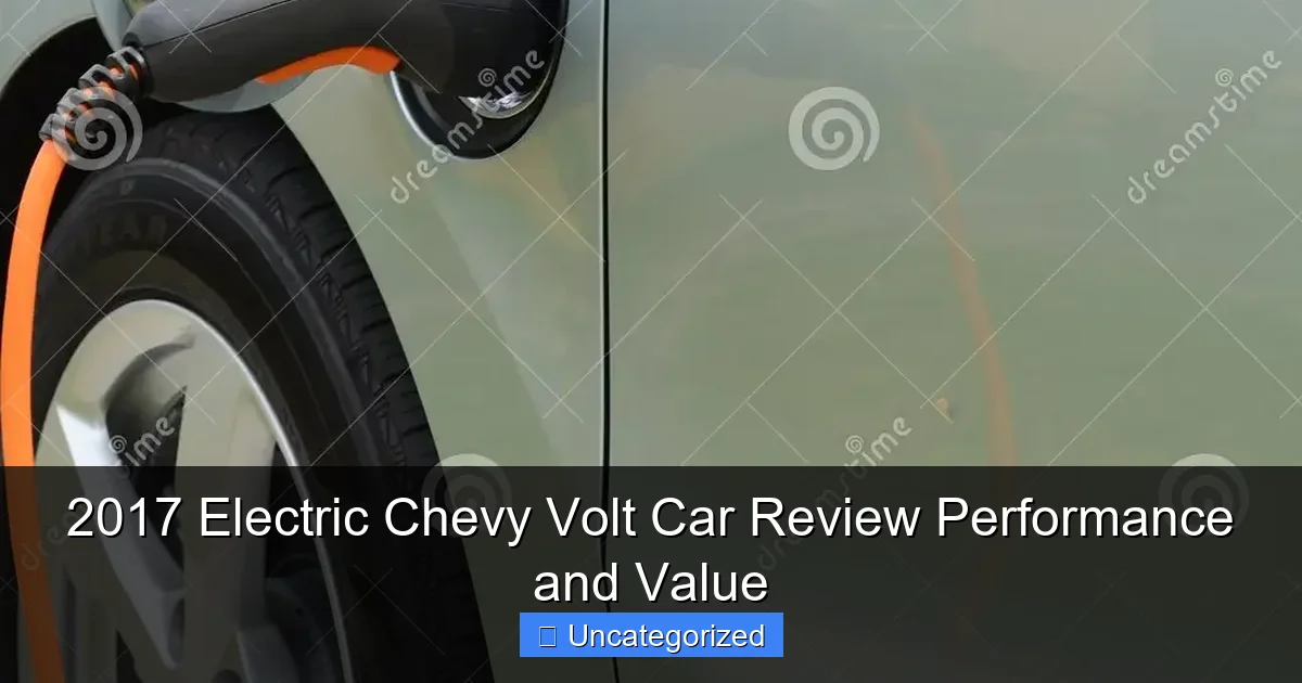 2017 Electric Chevy Volt Car Review Performance and Value