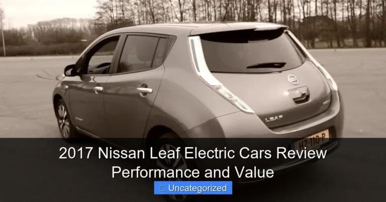 2017 Nissan Leaf Electric Cars Review Performance and Value