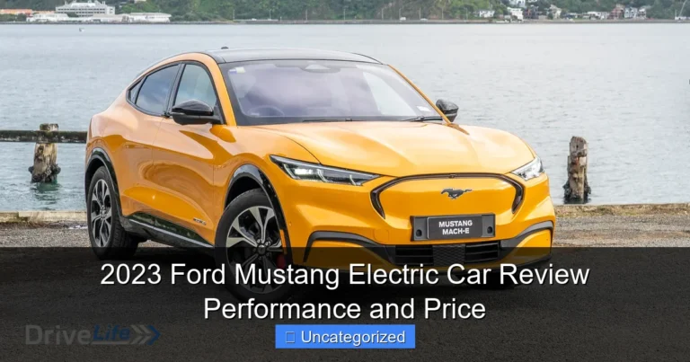 2023 Ford Mustang Electric Car Review Performance and Price