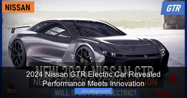 2024 Nissan GTR Electric Car Revealed Performance Meets Innovation